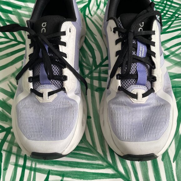 On Cloudrunner 2 Athletic Sneakers in Nimbus/Blueberry Women's Size 10 - Picture 5 of 7